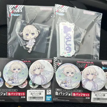 토도로키 하지메 캔뱃지 아크릴 스탠드 러버 참 ReGLOSS 제일복권