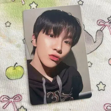 BOYNEXTDOOR 재생 LINEMUSIC 운학 당선 트레이딩 카드