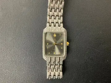 Mavy Maison 그레이 다이얼 스테인리스 스틸 손목시계