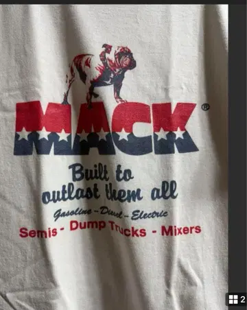 Mack Trucks 링거 T셔츠 XL USA 기업 맥 트럭스