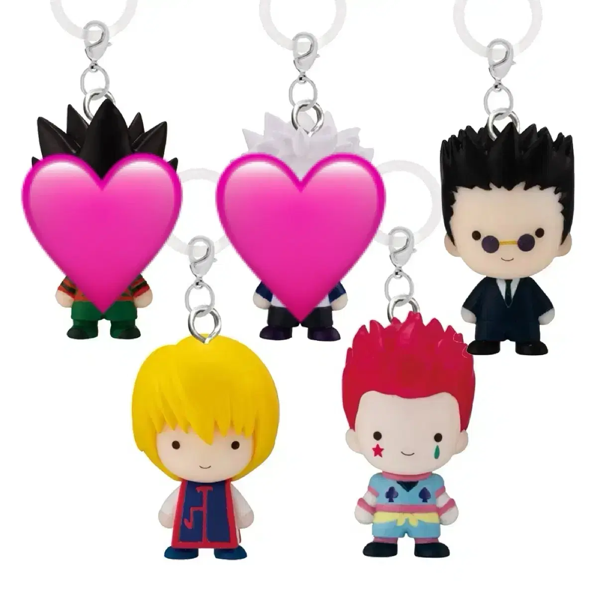 Hunter x Hunter Mark Gacha Kurapika Leorio Hisoka