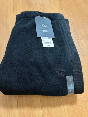 플리스 와이드 팬츠