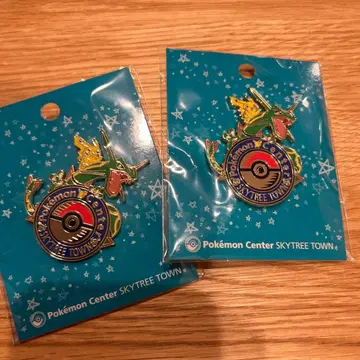 포켓몬 센터 스카이트리 타운 로고 핀즈 레쿠자