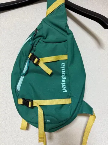 [ Patagonia ] 바디백 8L 그린 미사용품