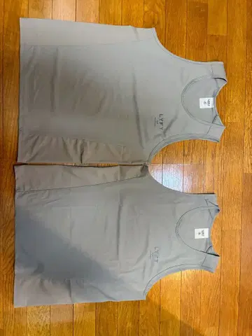 LYFT 그레이 탱크탑 2개 세트