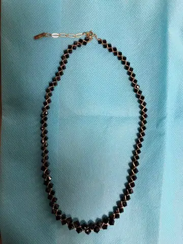 목걸이 블랙 x 골드 SN각인 있음