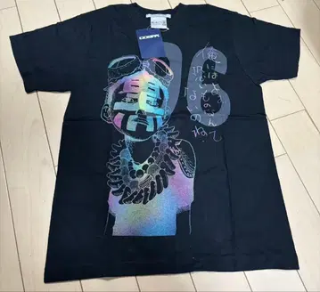 마츠모토 타이요 철콘 근 콘크리트 쿠로06 티셔츠 S 사이즈