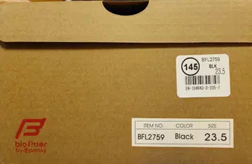 bio fitter by pansy 블랙 스니커즈 23.5