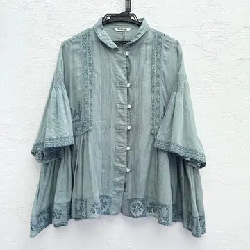 tumugu 츠무구 카디코튼 블라우스