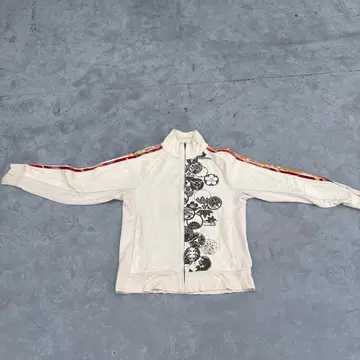 도둑 일기 꽃무늬 집업 자켓