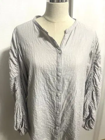 어반 리서치 도어스 그레이 긴팔 셔츠 디자인 소매 M 면 99%