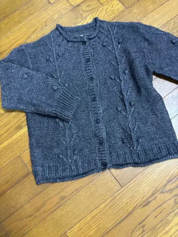 새상품급 츠하루 TSUHARU 알파카 혼방 가디건 사만사 모스모스