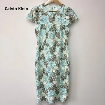 Calvin Klein (캘빈 클라인) 플로럴 레이스 원피스 M 사이즈