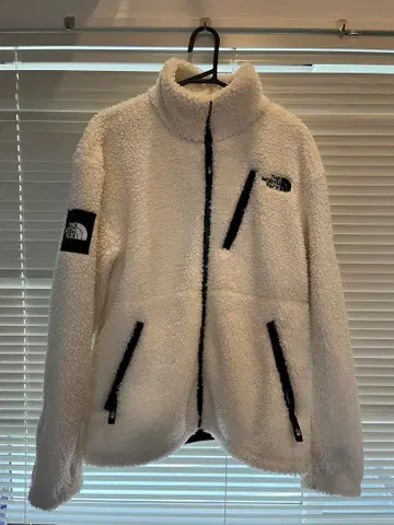 THENORTHFACE 스탠드 카라 보아 블루종 플리스 아이보리 / M