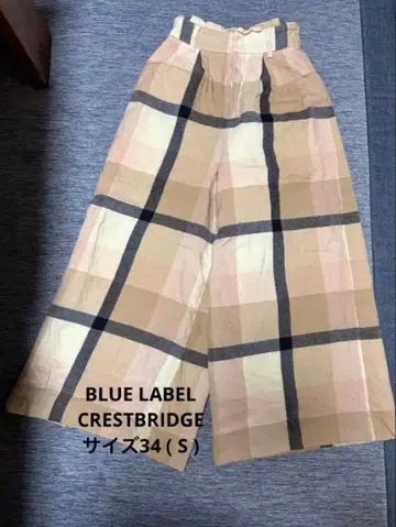 BLUE LABEL CRESTBRIDGE 사이즈 34 (S)