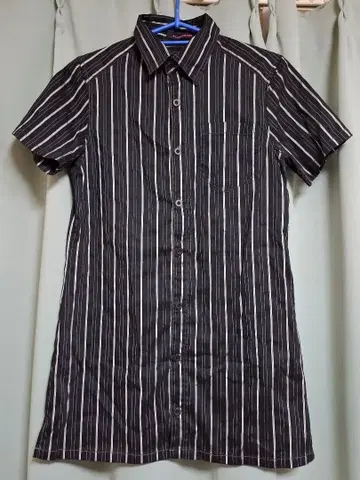 ALGONQUINS 반팔 스트라이프 셔츠