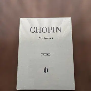 CHOPIN / 녹턴집 HENLE [원전판] 패브릭 소재 상판 하드 커버