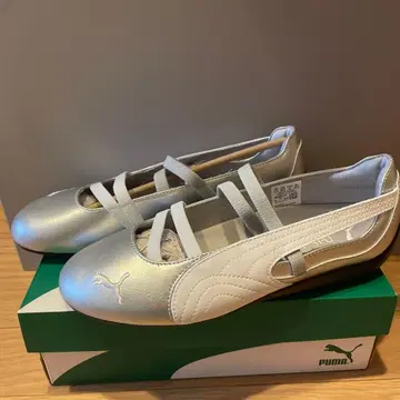 PUMA 스피도캣 24.5cm 실버/화이트