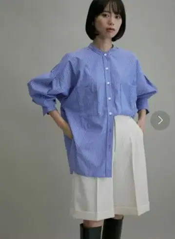 ADAM ET ROPE TC 브로드 밴드 카라 셔츠