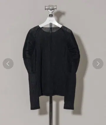 MAISON SPECIAL 버블 슬리브 상의