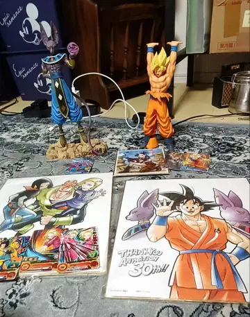 드래곤볼 피규어 아트북 카드 세트