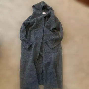 mao made 마오메이드 롱 가디건 코디건 그레이 일본제