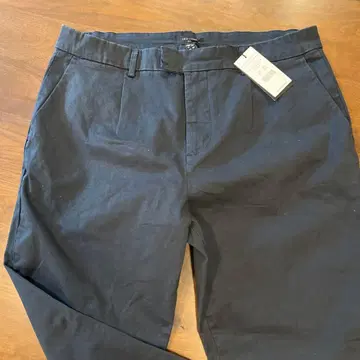 미사용 새상품 NEW LOOK 블랙 치노 팬츠 30인치