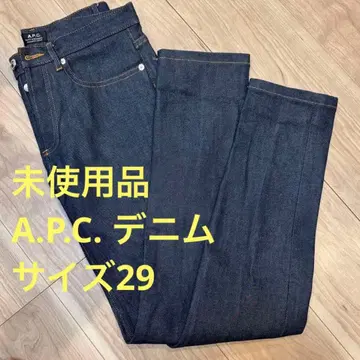 미사용품 A.P.C. 아페쎄 데님 청바지 버튼 사이즈 29