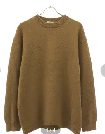 ATON NATURAL ALPACA 크루넥 니트 상가 7만