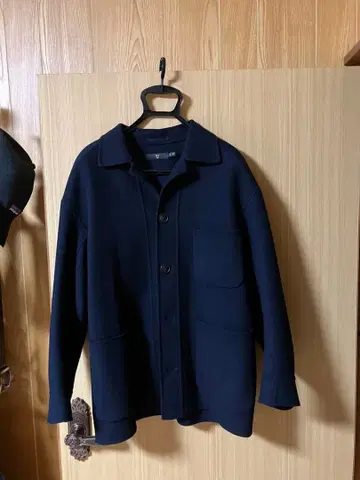 미사용 +J 울 리버 커버올 사이즈 S