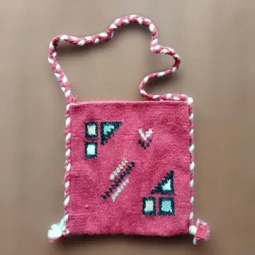 양모 100% 숄더백 루마니아산