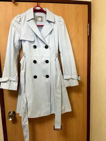 Rirandture 라이트 블루 더블 코트 S