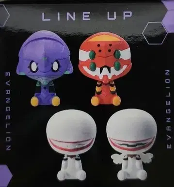 4체 풀세트 에반게리온 제일복권 쵸코놋코 피규어