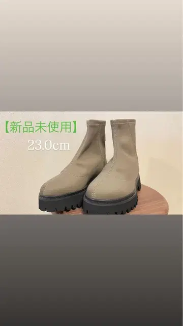 [ 미사용 새상품 ] carissimo alte의 부츠 23.0cm