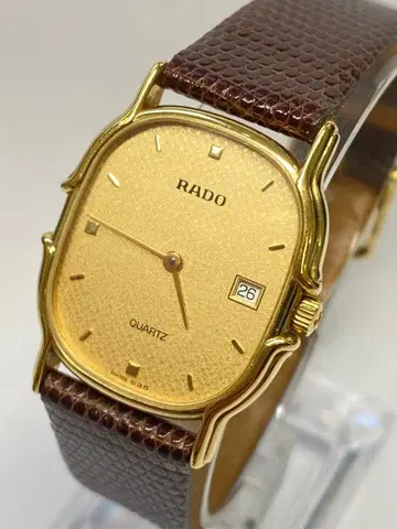 [ 작동품 ] RADO 라도 136.5315.2 골드 쿼츠 시계