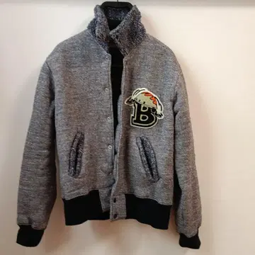 BAD TASTE 보아 카라 부착 그레이 자켓