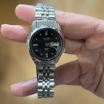 CITIZEN 자동 와인딩 손목시계 블랙