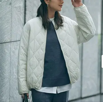 23구 충전솜 퀼팅 자켓 발수 가공