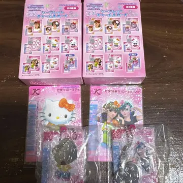 오샤레마녀 러브 and 베리 헬로키티 콜라보 참 & 카드