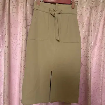 Delyle Noir 벨트 타이틀 스커트