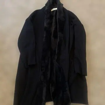 tumugu: 츠무구 숄카라 가디건 가운 코트 F 일본제