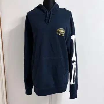 vanson 후드 부착 후드티 L 사이즈 네이비