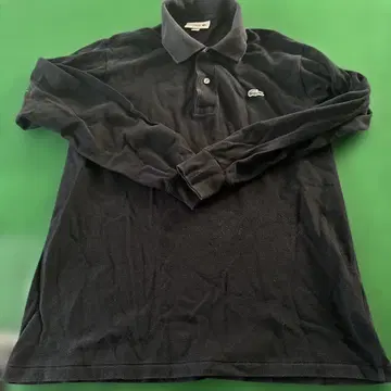 Lacoste 블랙 긴팔 피케 셔츠