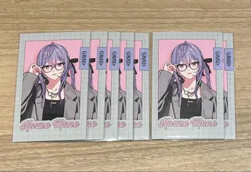 니지산지 GRAY x ACCENT 폴라로이드풍 카드 코즈에 모모네