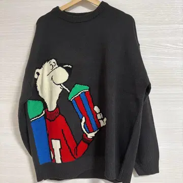 [ 새상품 ] ISEE 아이시 곰 니트 L 사이즈