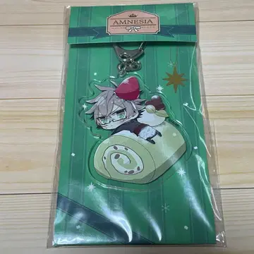 아무네시아 켄트 아크릴 키링 롤 케이크 오토메이트