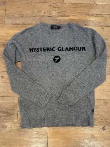 HYSTERIC GLAMOUR 그레이 스웨터
