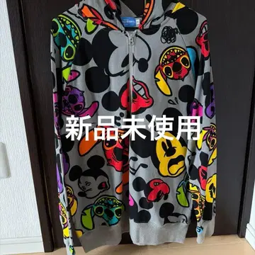 [ 미사용 새상품 ] 도쿄 디즈니 리조트 컬러풀 후드티 L