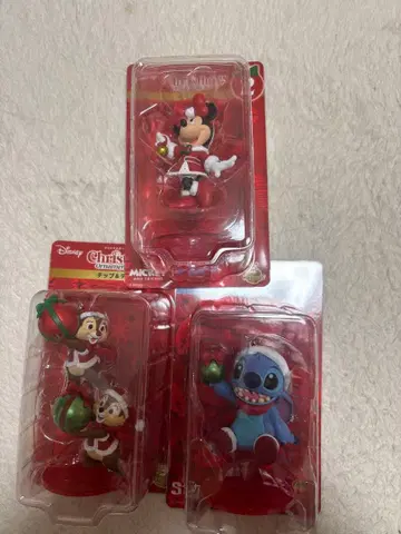Happy 복권 디즈니 크리스마스 오너먼트 복권 3개 세트