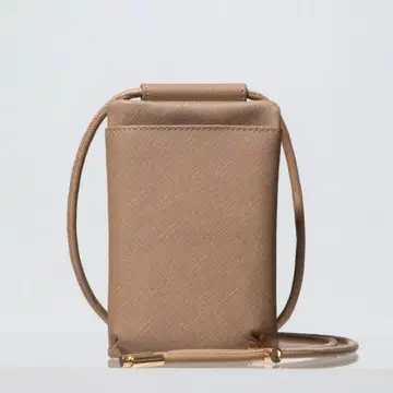 WCJ 숄더 지갑 브라운